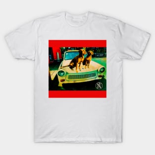 Dogs on the Trabi T-Shirt